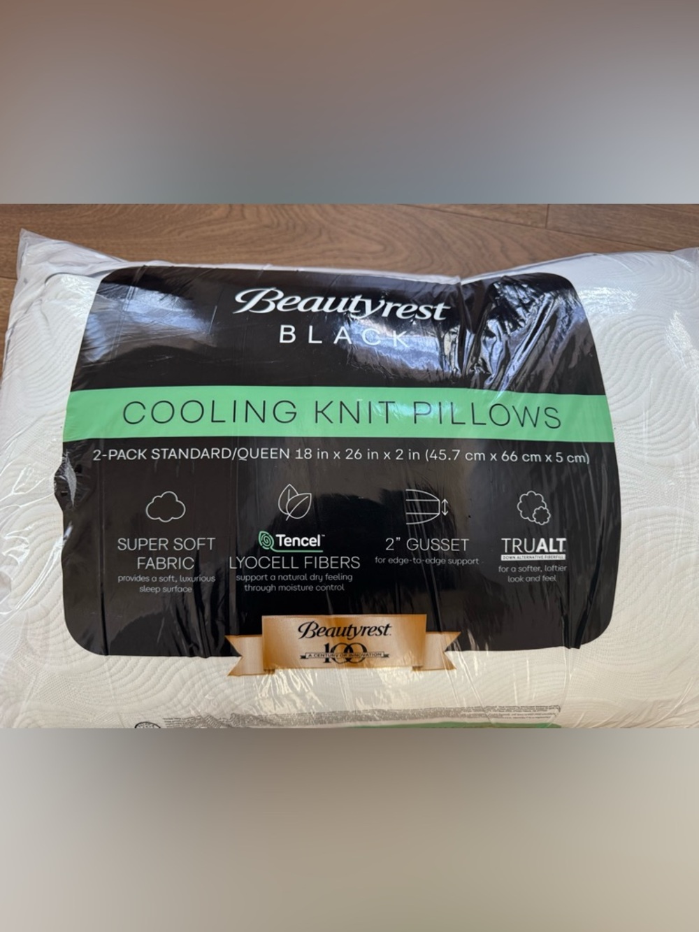 BEAUTYREST BLACK
2pk Luxurious Down Alternative Pillows - Picture 5 of 11